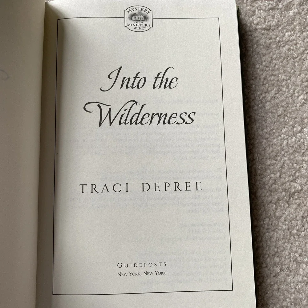 Guideposts Into‎ the Wilderness Mystery and the Minister's Wife Book Hardcover